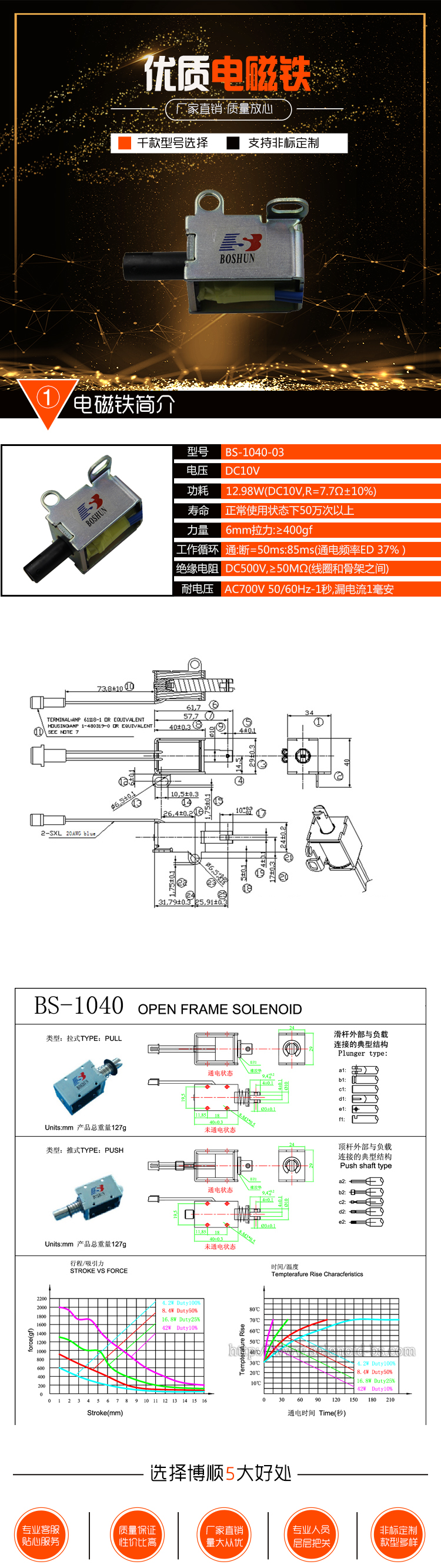 發(fā)動機電磁鐵